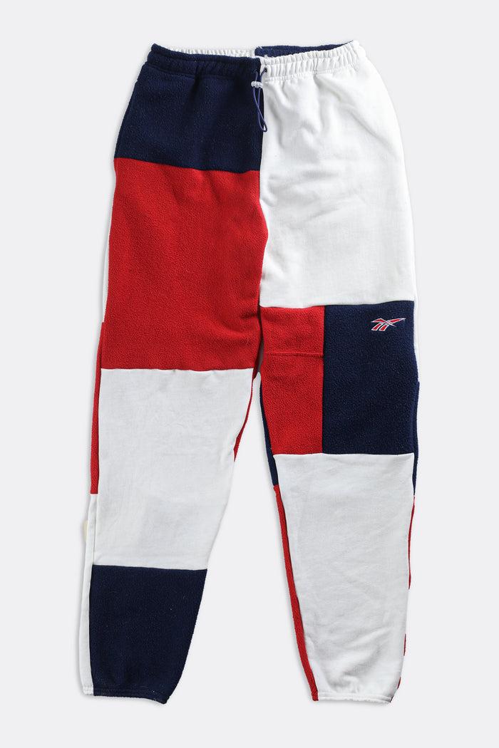 frankie Unisex Rework Reebok Patchwork Fleece Pant - Women-M Men-S