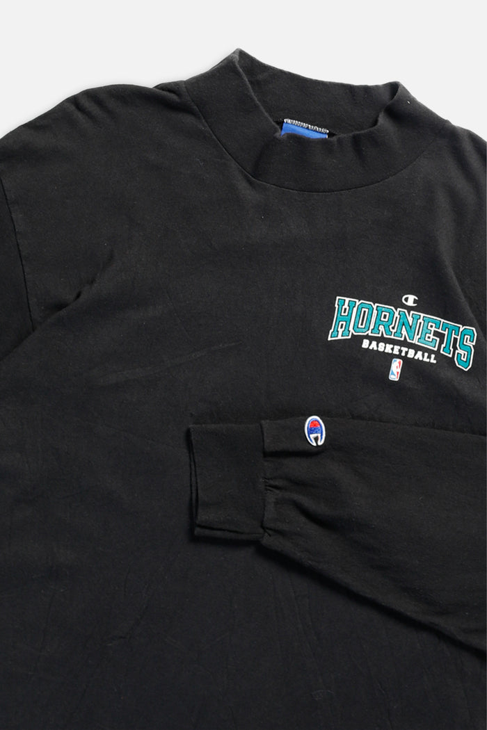 Frankie Vintage Charlotte Hornets NBA Long Sleeve Tee - L