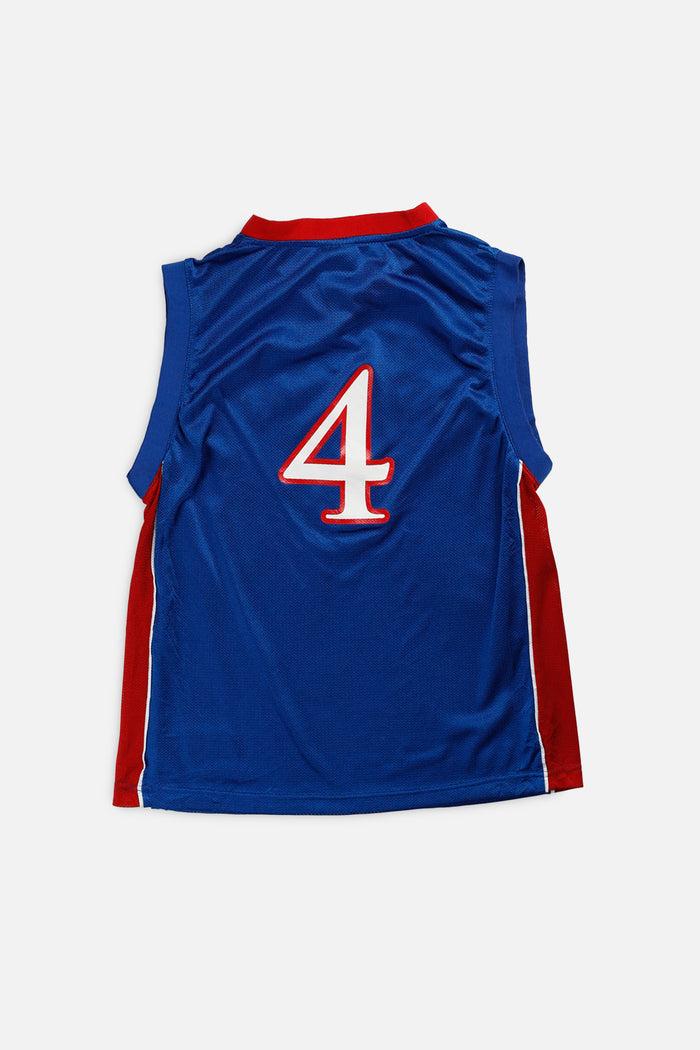 Frankie Vintage Kansas Jayhawks NCAA Basketball Jersey - Women's S