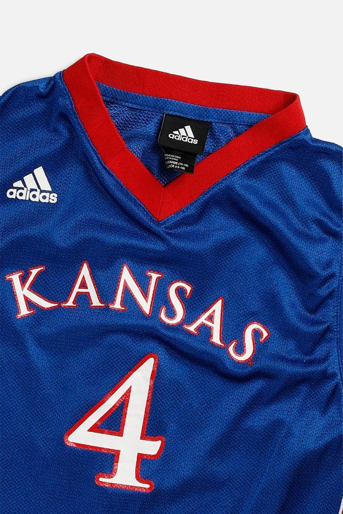 Frankie Vintage Kansas Jayhawks NCAA Basketball Jersey - Women's S