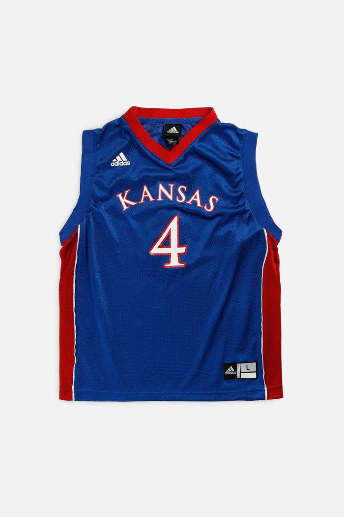 frankie Vintage Kansas Jayhawks NCAA Basketball Jersey - Women's S