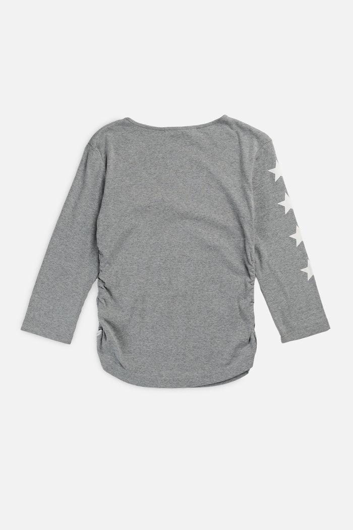 Frankie Vintage LA Lakers NBA 3/4 Sleeve Tee - Women's M