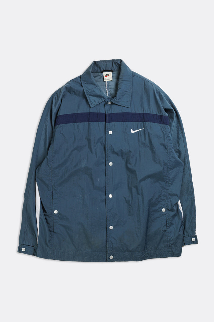 frankie Vintage Nike Collared Windbreaker Jacket - XL