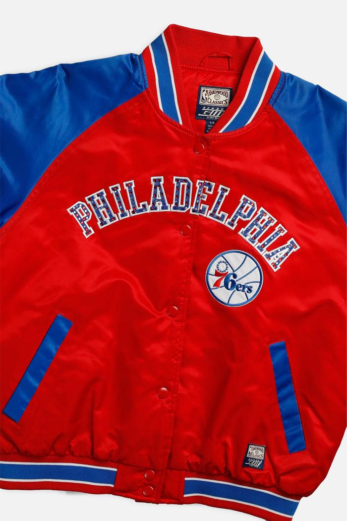 Frankie Vintage Philadelphia Sixers NBA Jacket - Women's L