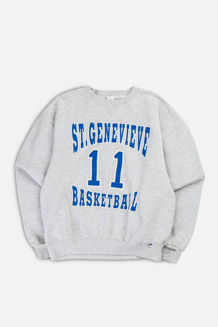 frankie Vintage St. Genevieve Basketball Sweatshirt - L