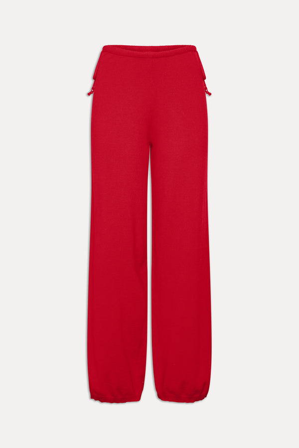 Frankies Bikinis Breeze Low Rise Knit Pants Heartstrings