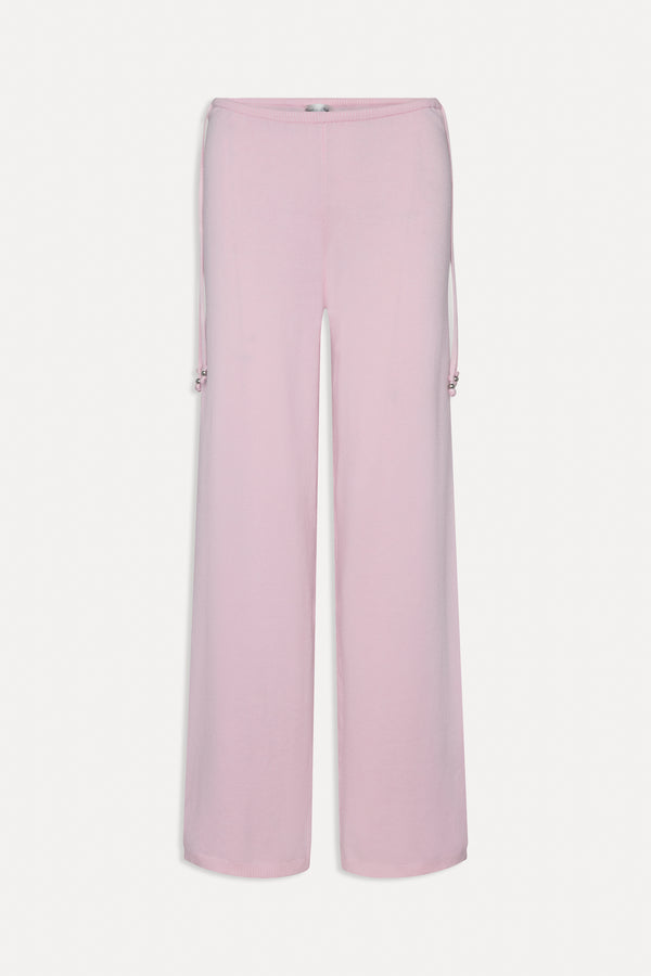 Frankies Bikinis Breeze Low Rise Knit Pants Strawberries & Cream