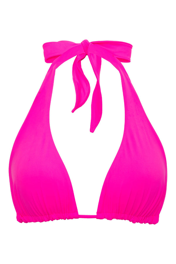 Frankies Bikinis Diana Halter Bikini Top Watermelon