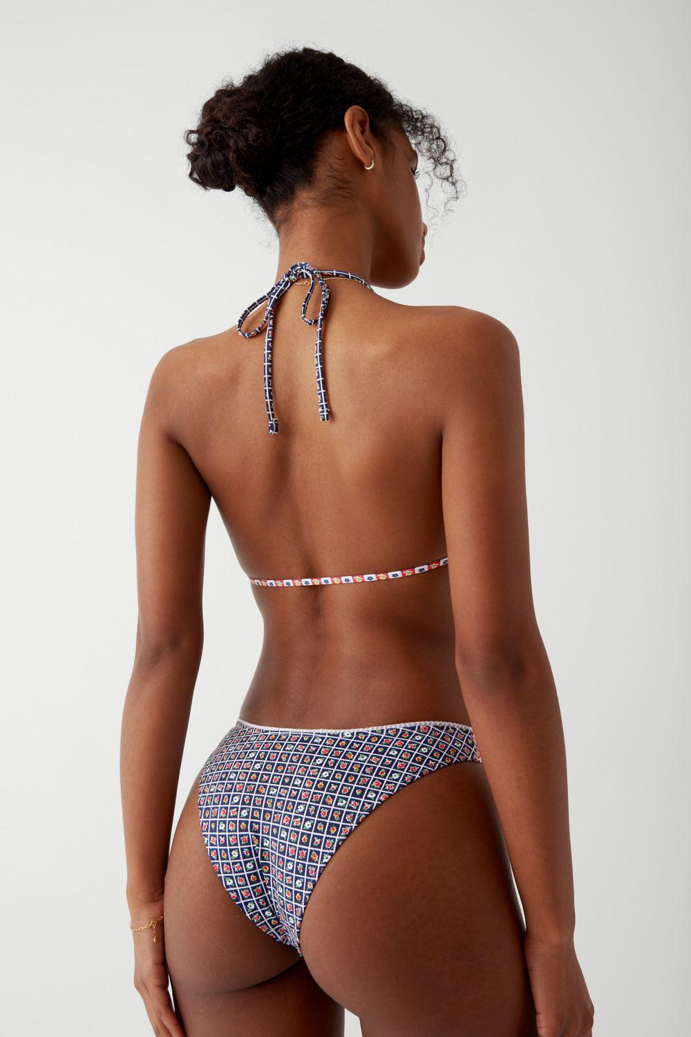 frankies bikinis Dove Classic Bikini Bottom Farmhouse Florals