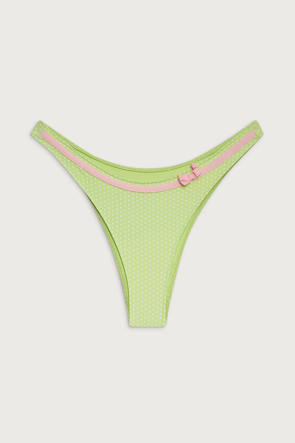 Frankies Bikinis Dove Classic Bikini Bottom Snowdrop