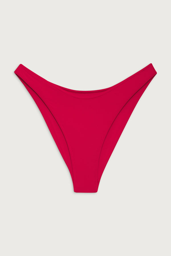 Frankies Bikinis Dove Classic Bikini Bottom True Red