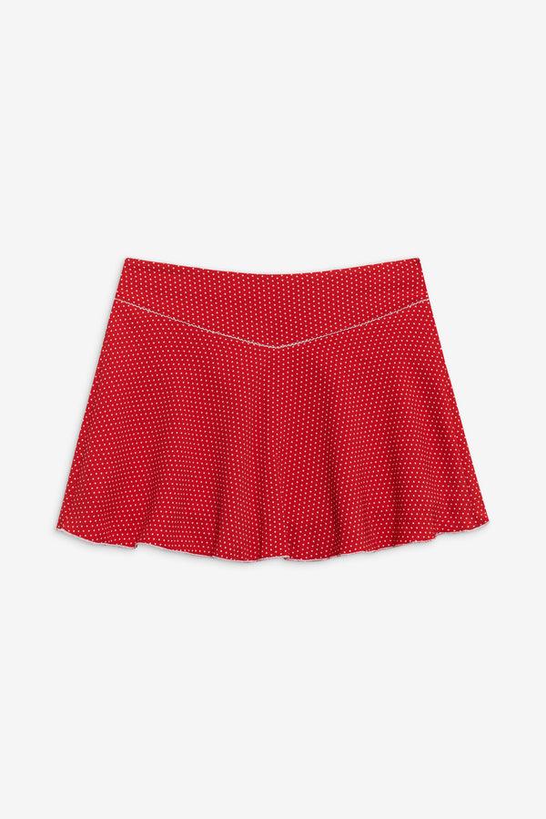 Frankies Bikinis Angeline Mini Skirt Ladybug