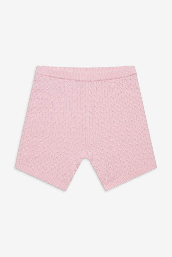 Frankies Bikinis Ariel Knit Shorts Cozy Pink