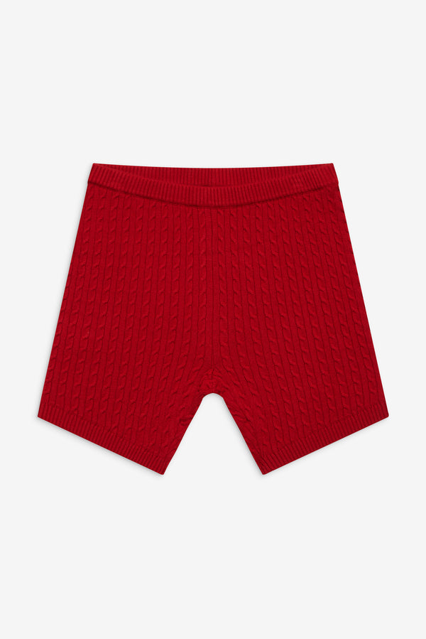 Frankies Bikinis Ariel Knit Shorts Heartstrings