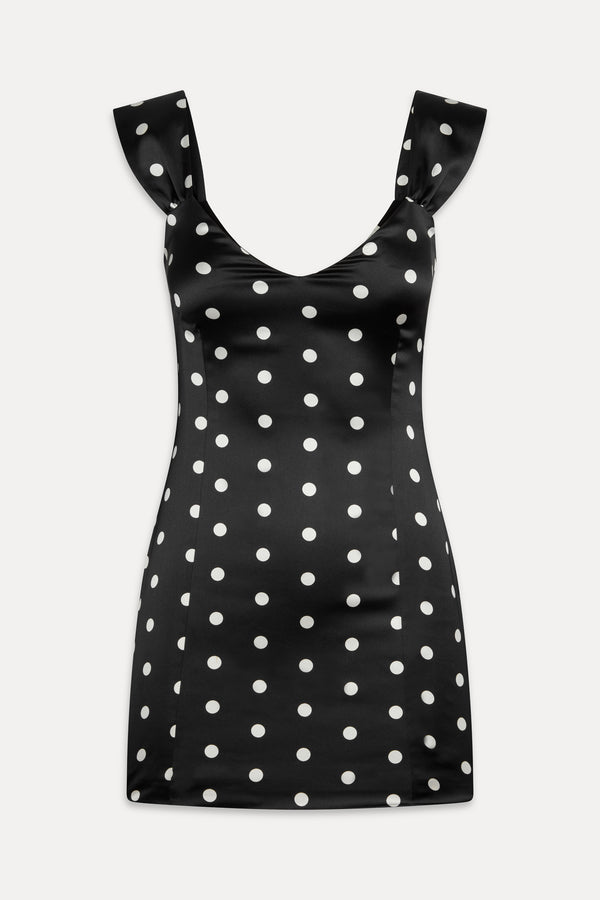 Frankies Bikinis Aurabelle Mini Dress Domino