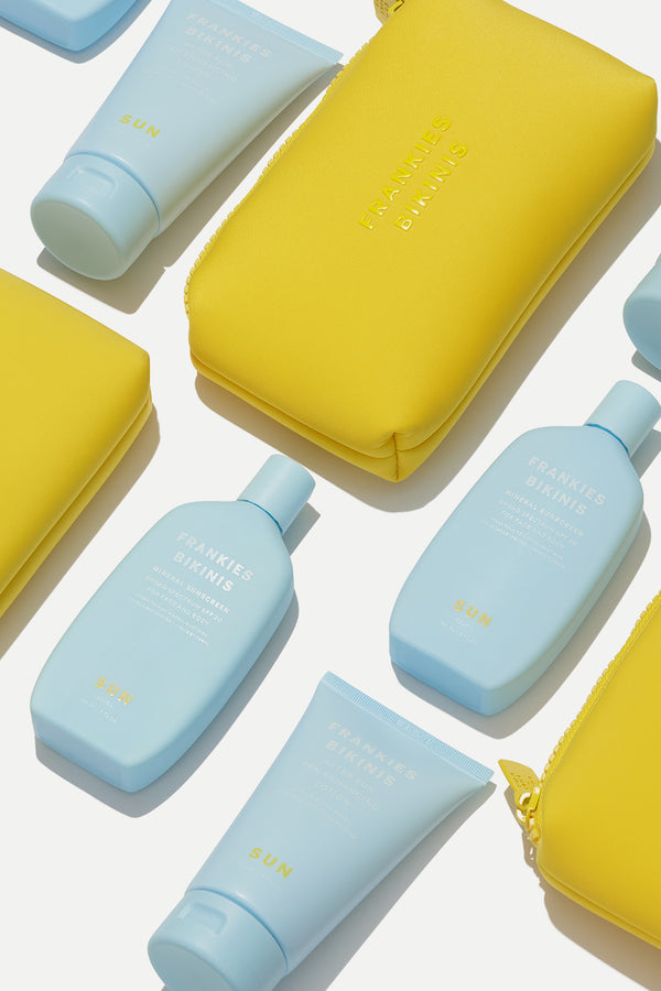 Frankies Bikinis Beauty Bag Sunrise