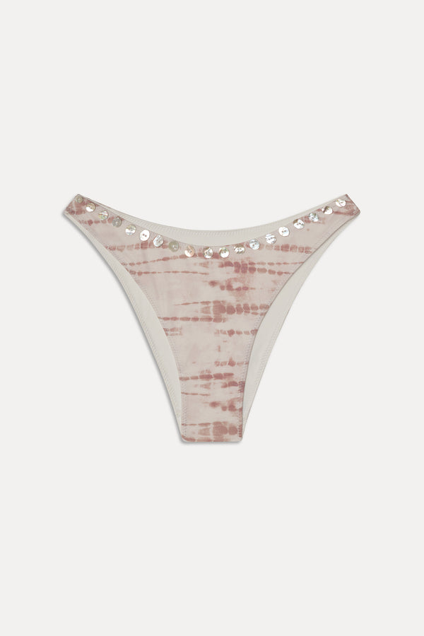 Frankies Bikinis Dove Bikini Bottom Sand Drift