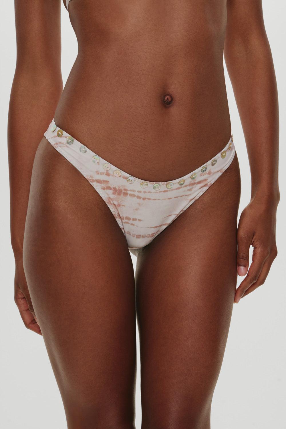 frankies bikinis Dove Bikini Bottom Sand Drift