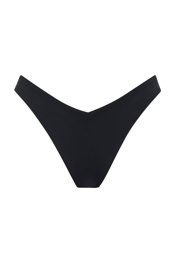 Frankies Bikinis Enzo Cheeky Bikini Bottom Black