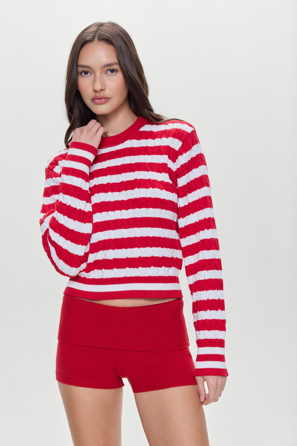 frankies bikinis Estelle Booty Shorts Heartstrings