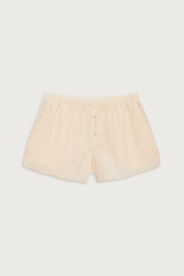 Frankies Bikinis Farmhouse Mini Short Macadamia