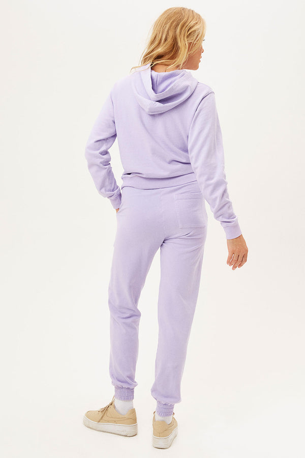 Frankies Bikinis Frank Oversized Sweatpants Lilac