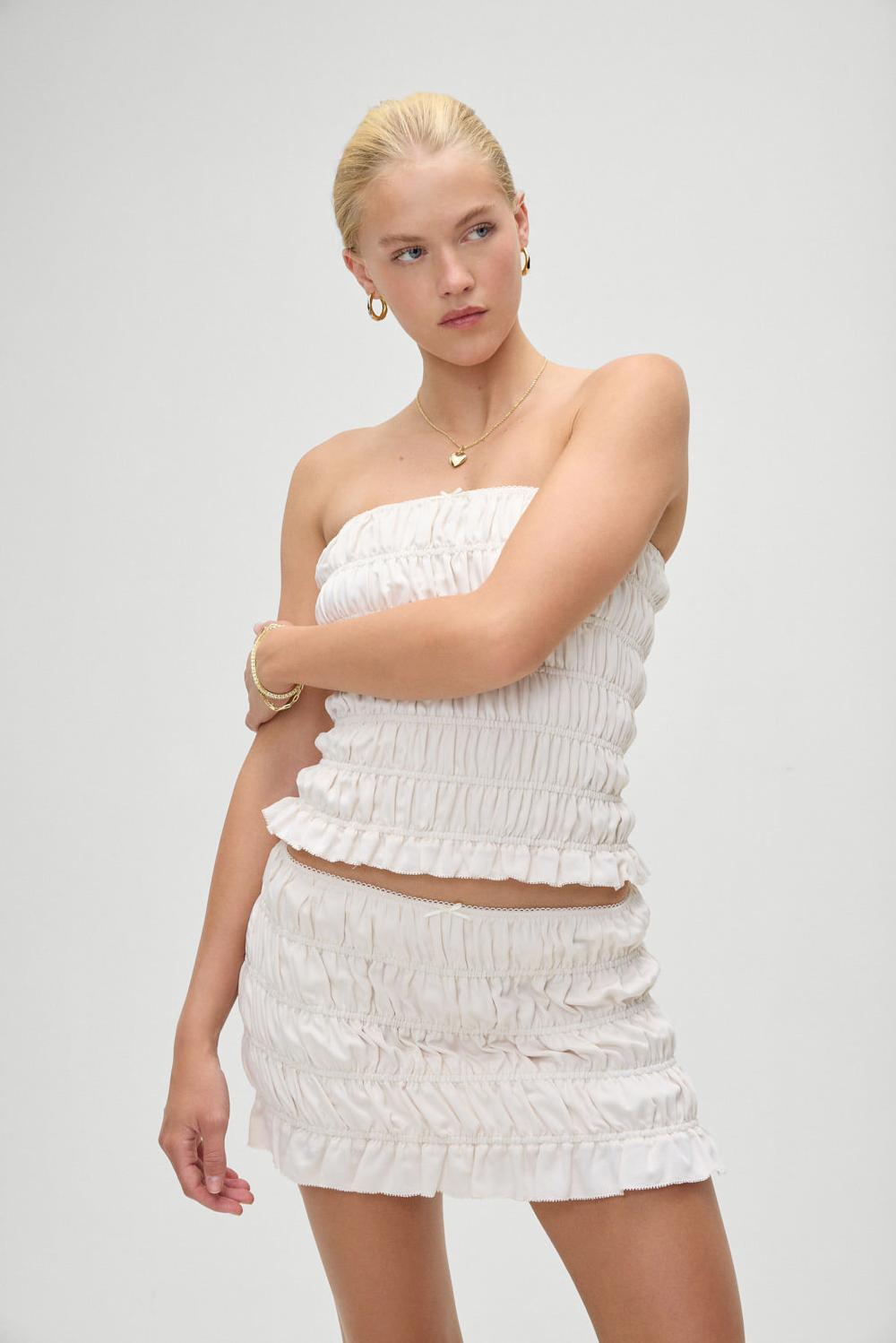 frankies bikinis Jolie Tube Top Vintage Treasure