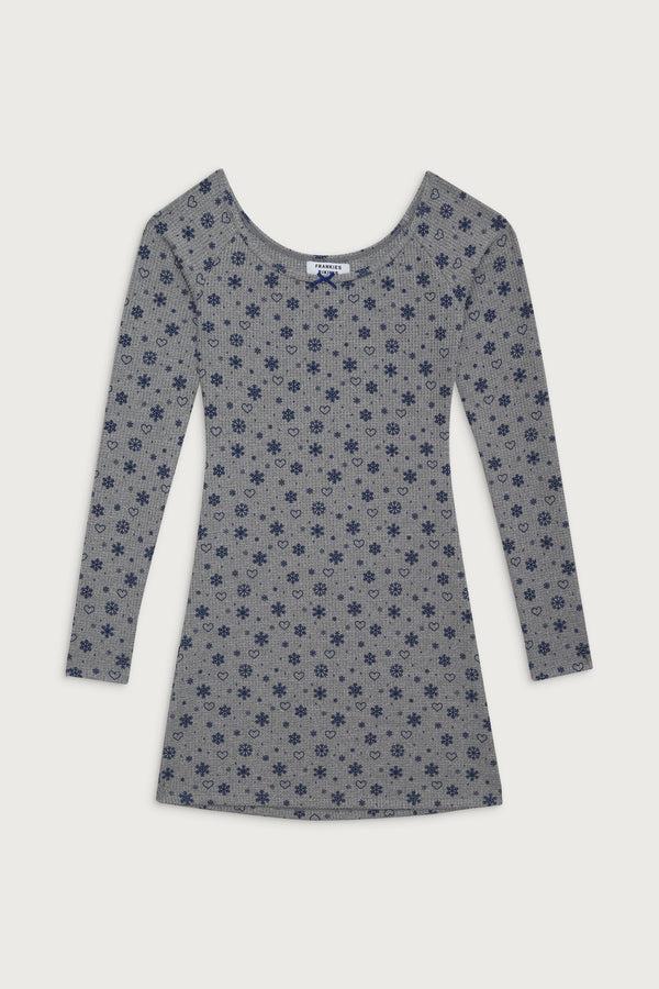 Frankies Bikinis Lumi Waffle Mini Dress Apres Ski