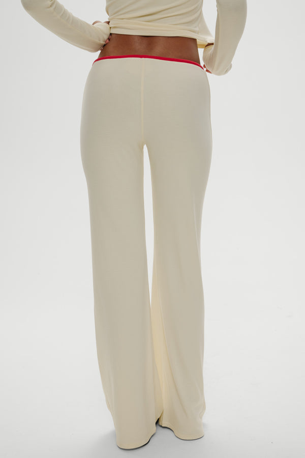 Frankies Bikinis Surf Lounge Pants Sunrise Shell