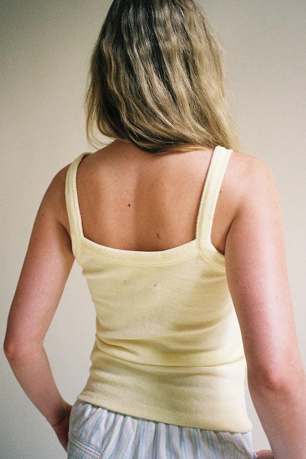 Frankies Bikinis Terry Tank Top Baby Sun