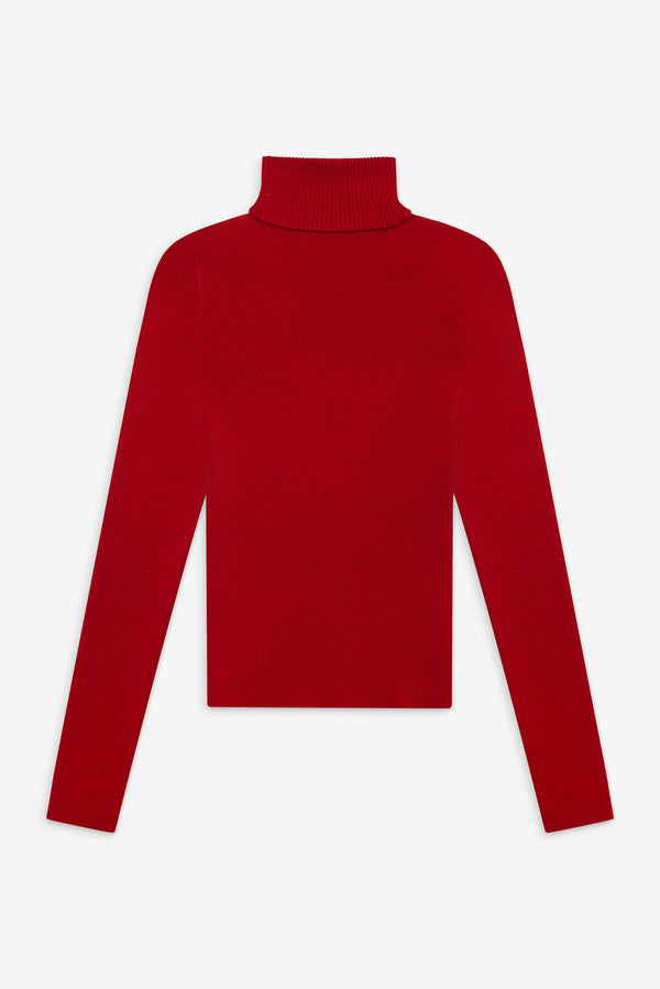 Frankies Bikinis Tucker Knit Sweater Heartstrings