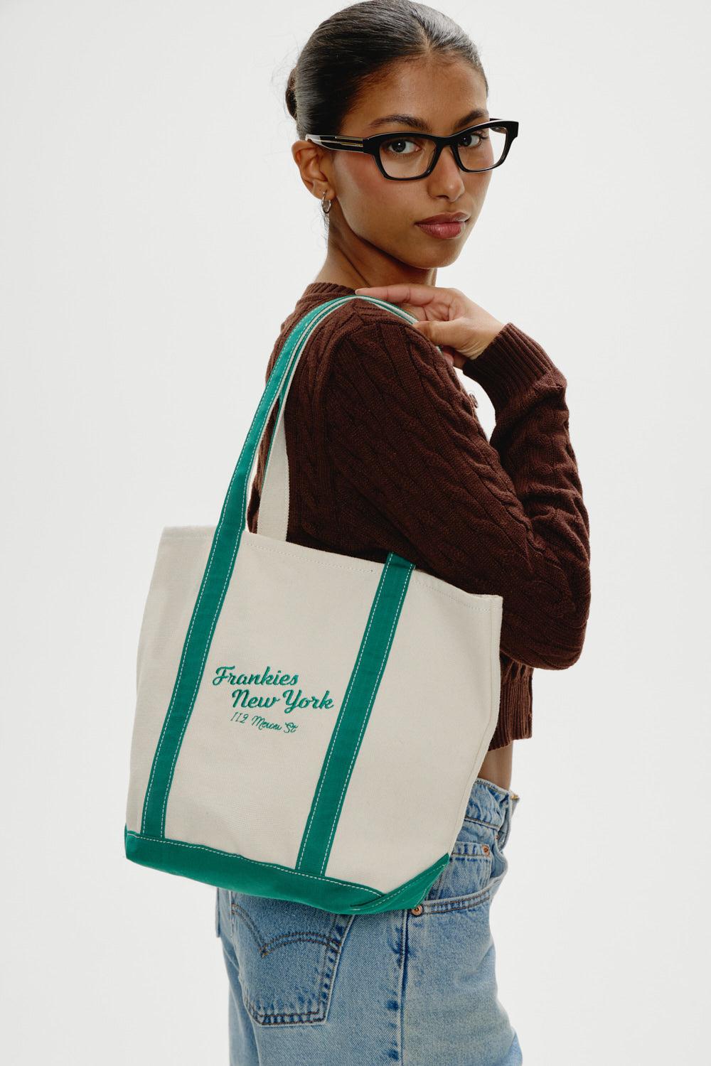 frankies bikinis Vacation Canvas Tote Bag New York