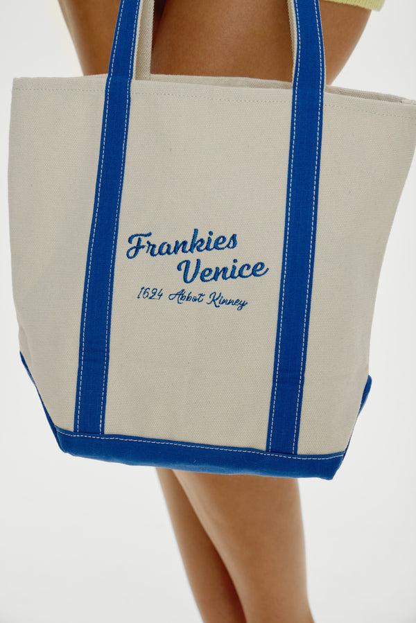 Frankies Bikinis Vacation Canvas Tote Bag Venice