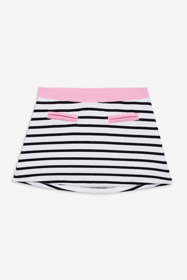 Frankies Bikinis Velma Mini Skirt Vintage Stripe