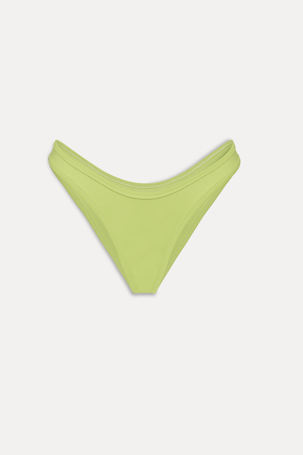 Frankies Bikinis Full Moon Micro Bikini Bottom Lily Pad