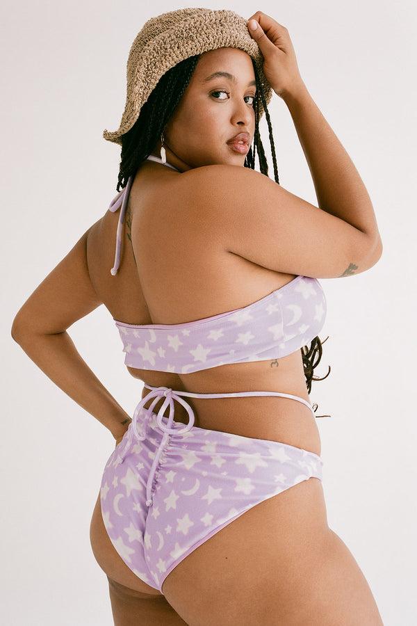 Frankies Bikinis Jupiter Terry Bandeau Bikini Top Luna