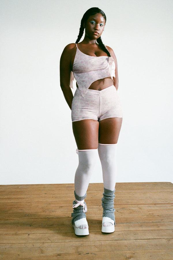 Frankies Bikinis Lydia Asymmetrical Floral Sports Bra Upsy Daisy