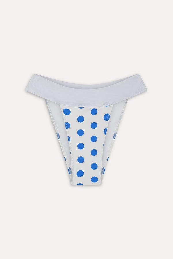 Frankies Bikinis Murphy Cheeky Bikini Bottom Delicate Dot