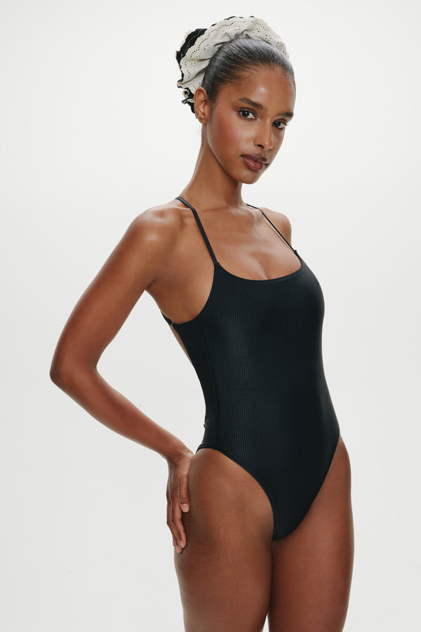 Frankies Bikinis Oakley One Piece Swimsuit Midnight Serenade