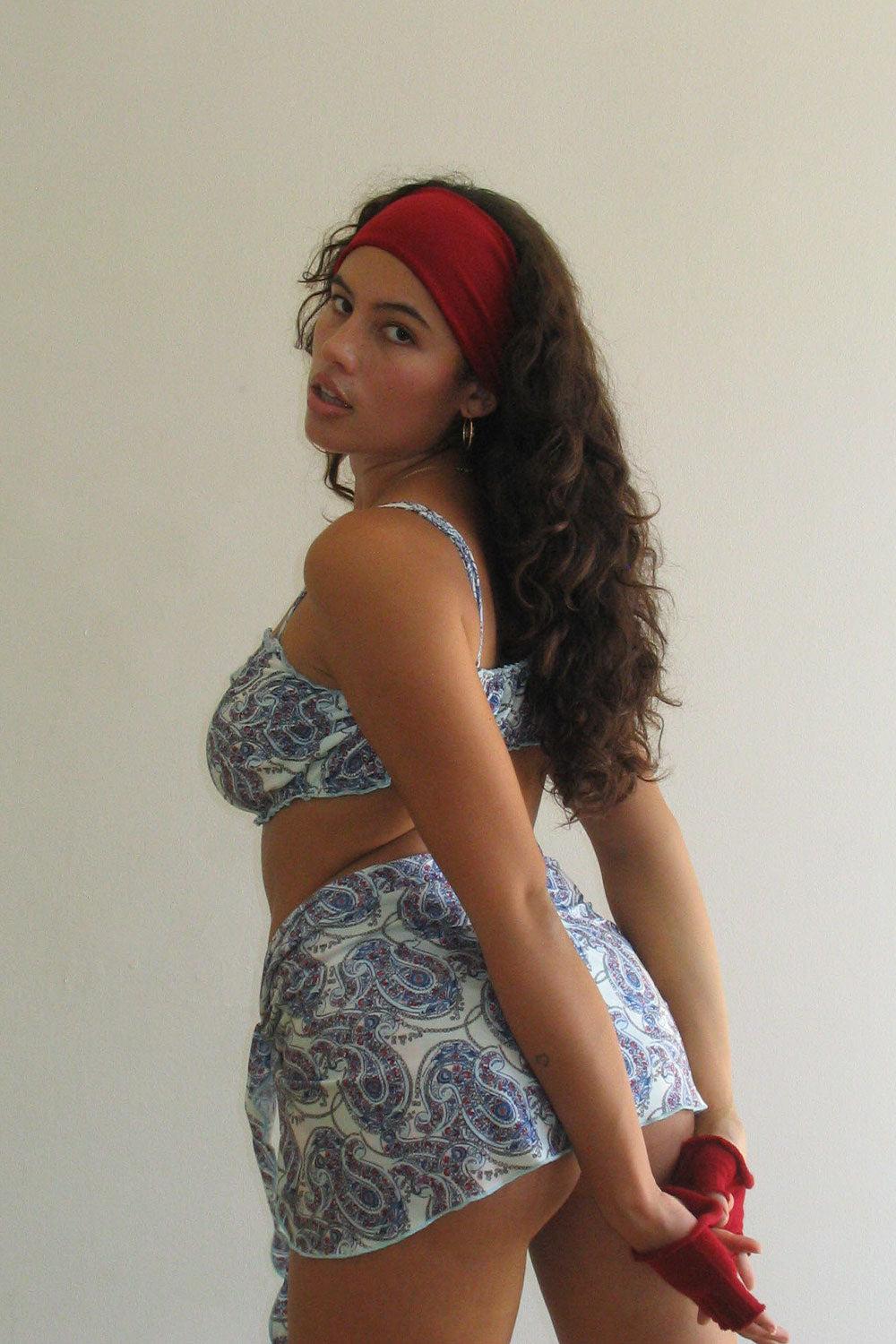 frankies bikinis Paraiso Shine Wrap Sarong Paradiso Paisley