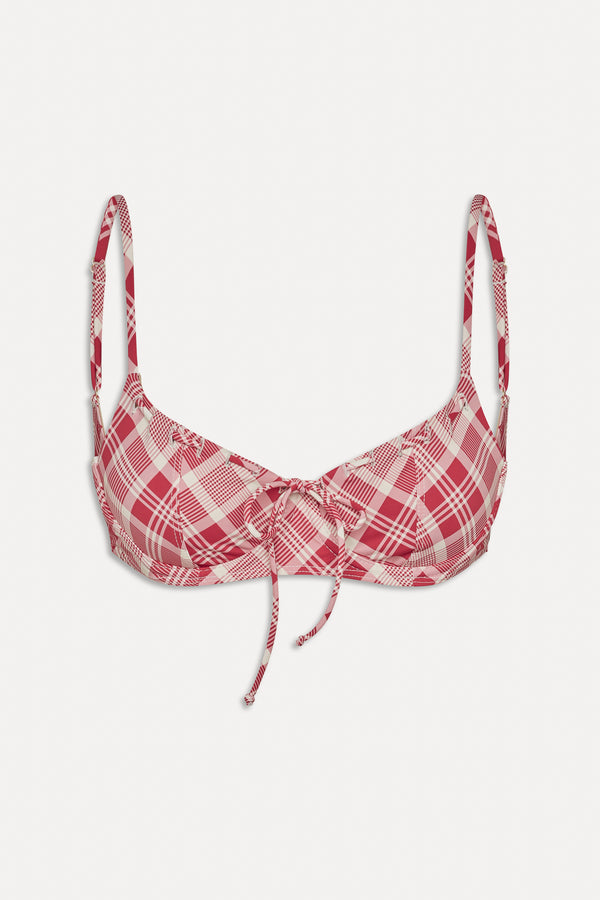 Frankies Bikinis X BELLA HADID Cola Underwire Bikini Top Lover's Lane