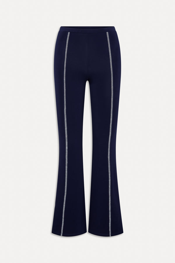 Frankies Bikinis X BELLA HADID Dreamer Flare Pants Lone Star Blue