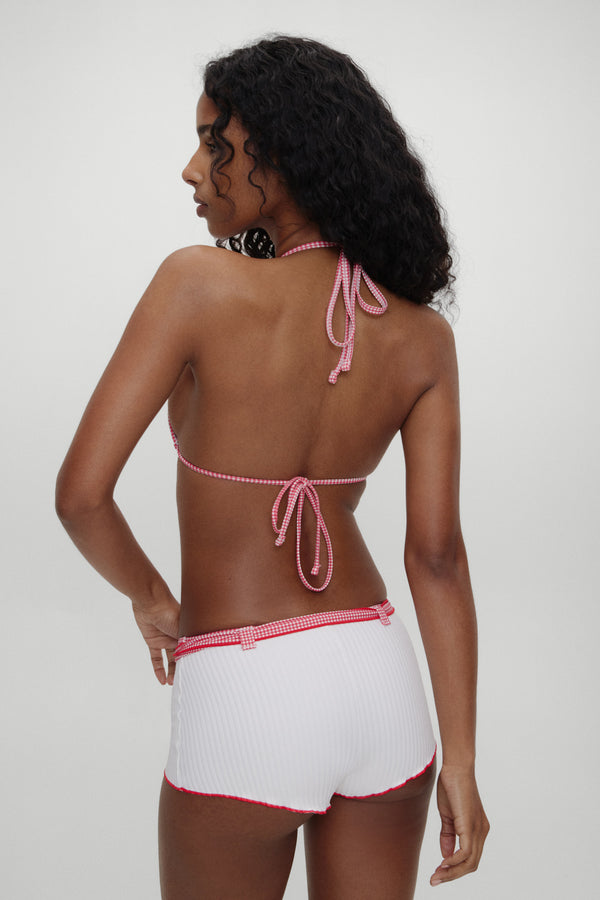 Frankies Bikinis X BELLA HADID Genevieve Boy Shorts Weekend At The Farm