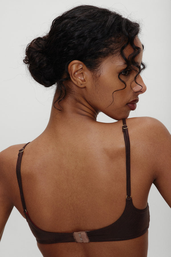 Frankies Bikinis X BELLA HADID Montana Underwire Bikini Top Lovebug