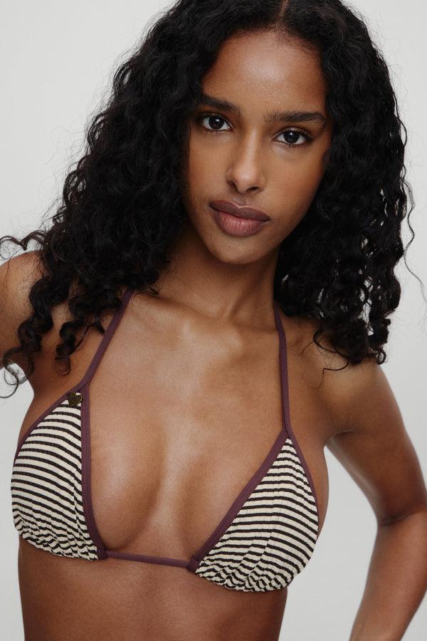 Frankies Bikinis X BELLA HADID Nick Triangle Bikini Top Lasso