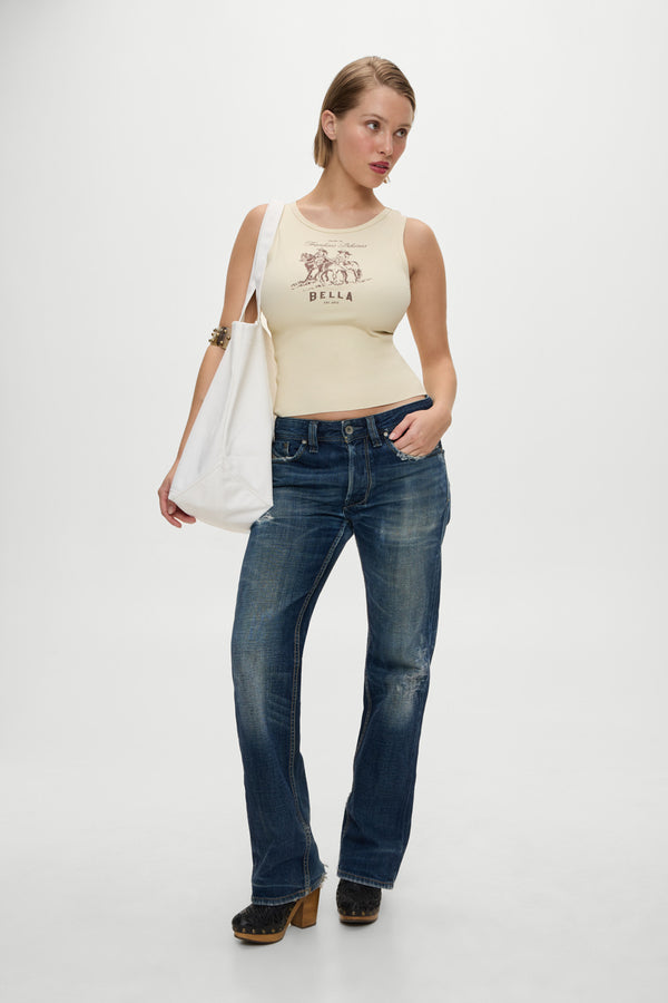 Frankies Bikinis X BELLA HADID Southwest Weekender Bag White