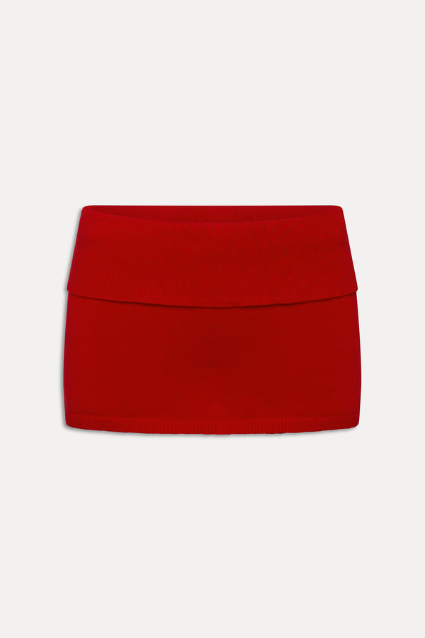 Frankies Bikinis X Khy Briar Cloud Knit Skirt Heartstrings