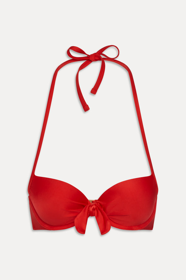 Frankies Bikinis X Khy Romance Push Up Bikini Top Lovebird