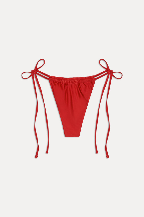Frankies Bikinis X Khy Tia String Bikini Bottom Lovebird