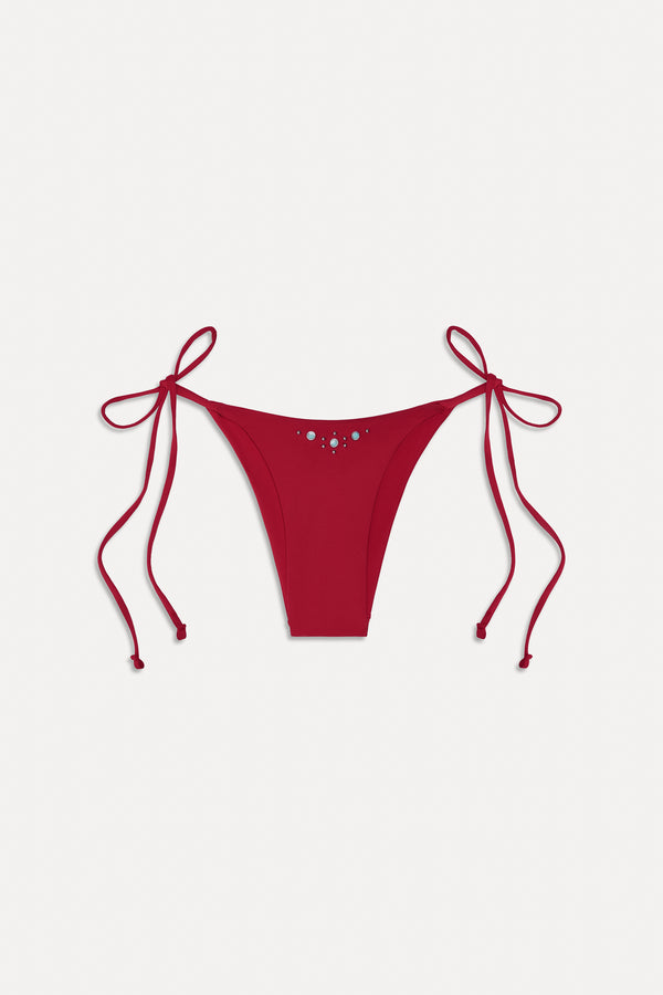 Frankies Bikinis X OREBELLA Mackenzie String Bikini Bottom Valentine
